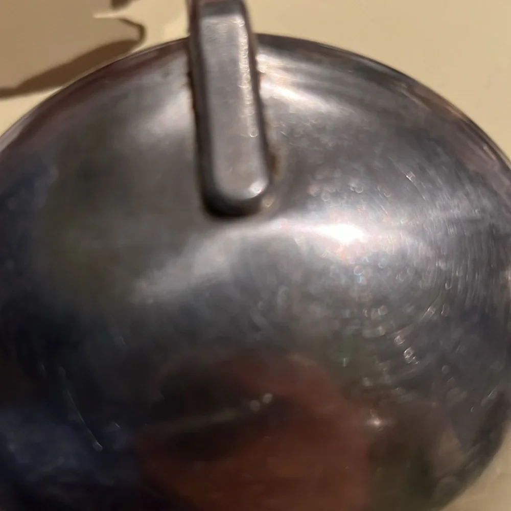 Vintage Art Deco Androck Stainless Ladle USA Brown Bakelite Bullet Handle 11.25